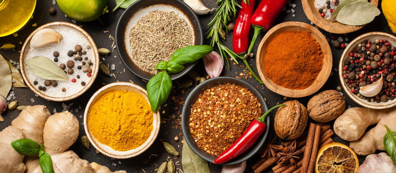 Ingredients for custom cooking paste development